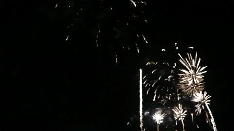 Koolina Fireworks Stock Footage 10583412