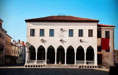 Koper Loggia Palace Stock Photos