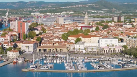 Koper, Montenegro Stock Footage 293699947