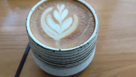 Kopi Cappuccino Stock Footage 288791967