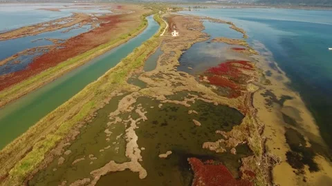 Koprenas lighthouse Stock Footage 134783216