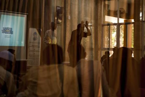 Koran workshop for the deaf in West Java, Karawang, Indonesia - 08 Sep 2019 Foto stock