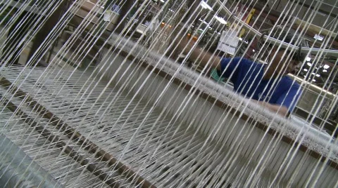 Korat silk weavers Stock Footage 579357