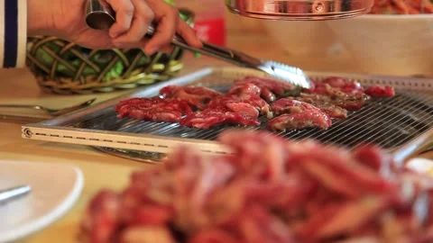 Korea BBQ, Stock Footage 244666911