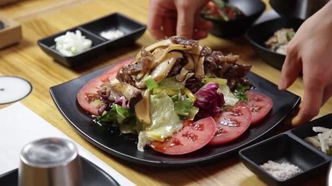 Korea BBQ, Stock Footage 244666995