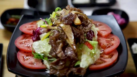 Korea BBQ, Stock Footage 244666997