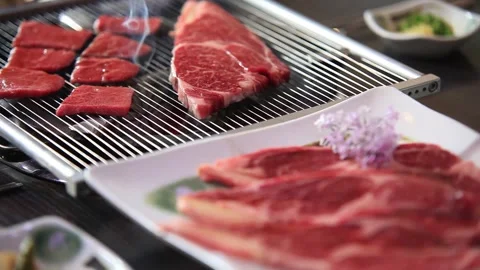 Korea BBQ, Stock Footage 244667030