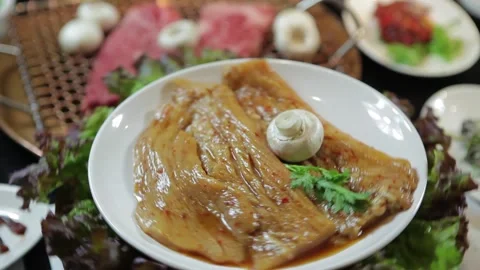 Korea BBQ, Stock Footage 244667061