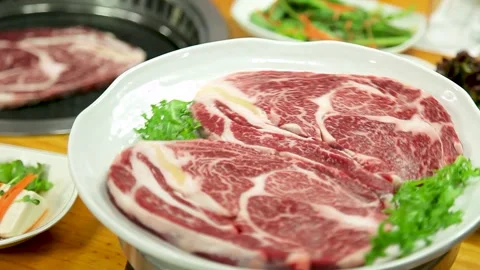 Korea BBQ, Stock Footage 244837458