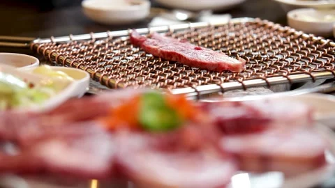 Korea BBQ, Stock Footage 244837492