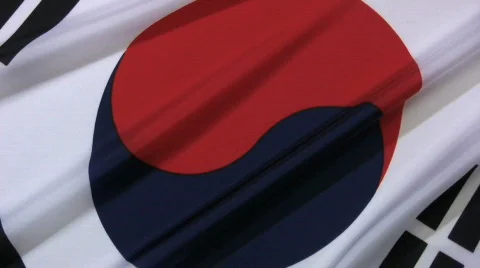 Korea Flag Видео 361763