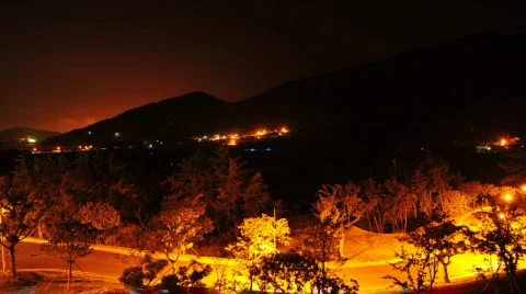 Korea mount Stock Footage 451818