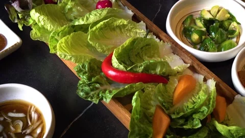 Korean BBQ 4K Stock Footage 303400226