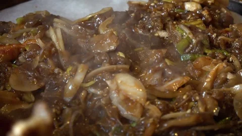 Korean BBQ 4K Stock Footage 303656698
