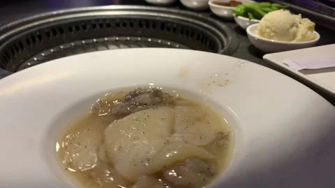 Korean BBQ Stock Footage 211259031