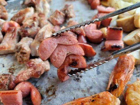 Korean bbq Stock-Fotos