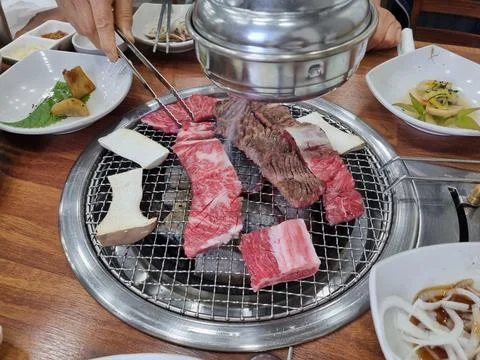 Korean bbq Stock Photos