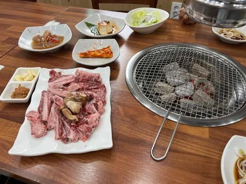 Korean bbq Stock Photos