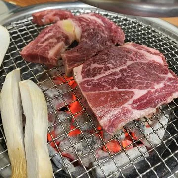 Korean bbq Stock Photos