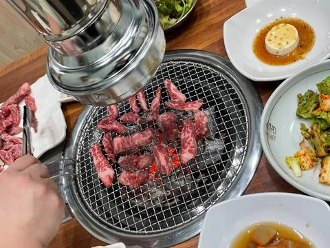 Korean bbq Stock-Fotos