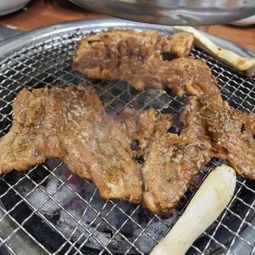 Korean bbq Stock-Fotos
