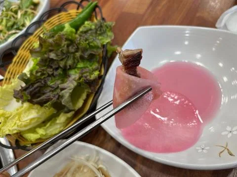 Korean bbq Stock Photos