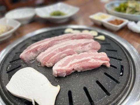 Korean bbq Stock Photos