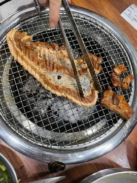 Korean bbq Foto stock