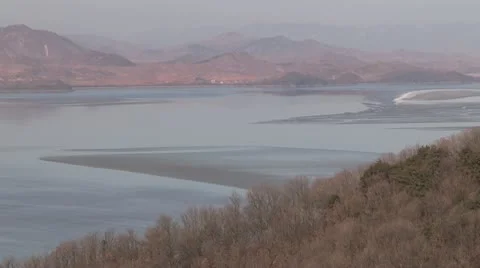 Korean border DMZ Video stock 10586588