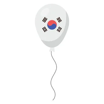 Korean constitution day vector flat illustration on the white background Stock Illustration