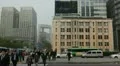 Korean Financial District, Jugno Road, South Korea, Seoul City Center HD Footage