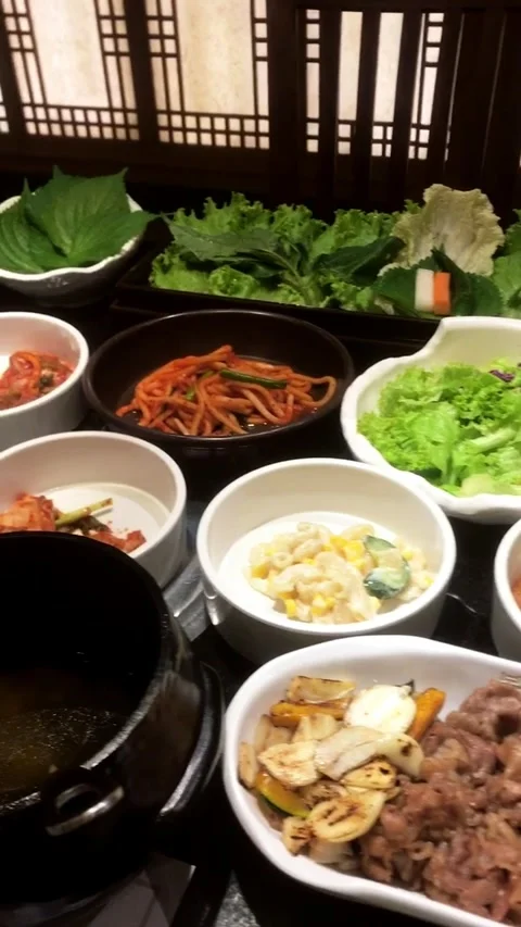 Korean food Stock Footage 213211418