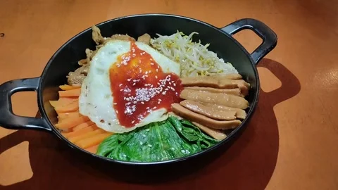 Korean food Stock Footage 288826357