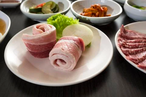 Korean food Stock Photos
