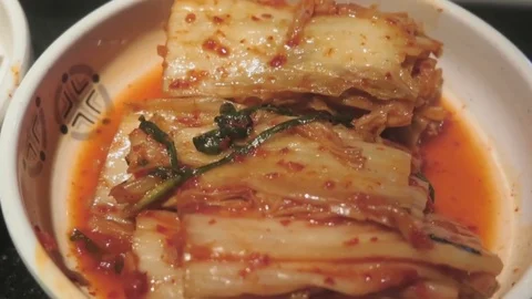 Korean kimchi Stock Footage 70544942