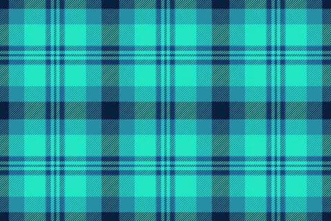 Korean seamless textile pattern, internet check fabric vector. Tissue plaid.. Stock Illustration