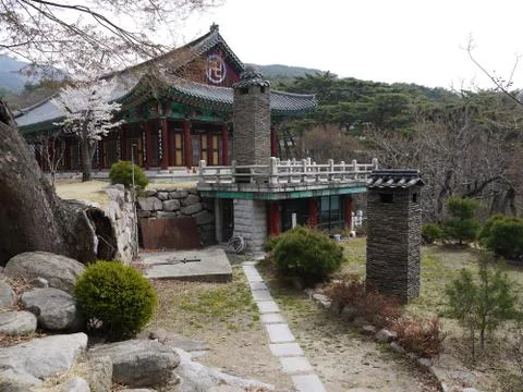 Korean-styled  architecture Stock Photos