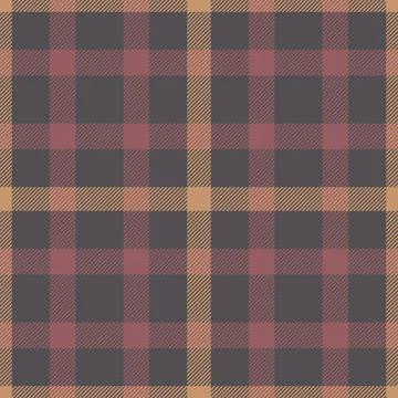 Korean vector fabric pattern, lined textile check background. Robe plaid ta.. Stock Illustration