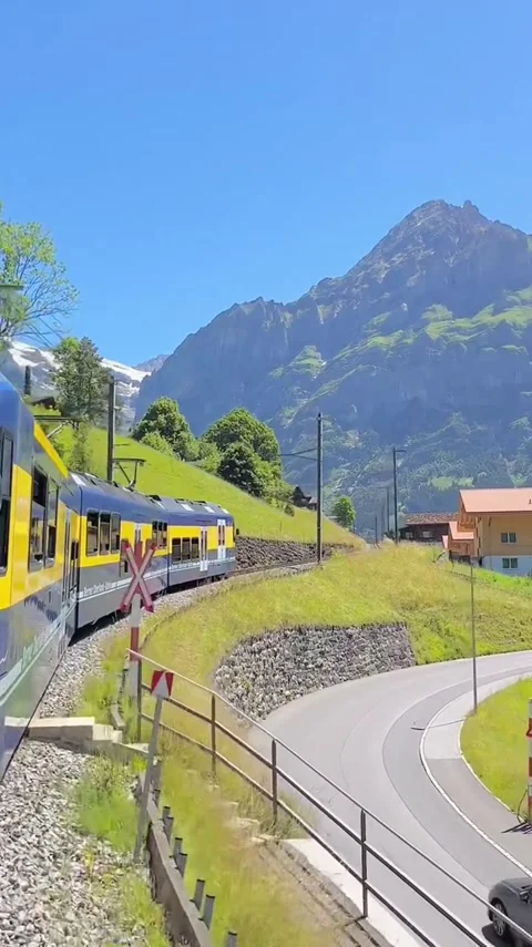 Korean view at train Stock Footage 220272075