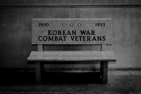 Korean War Memorial Stock Photos