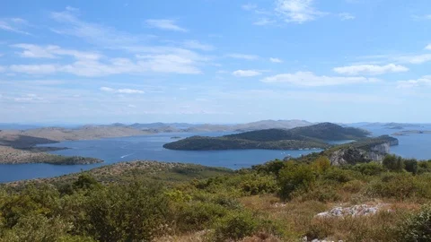 Kornati islands Stock Footage 90625493