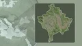 Kosovo channeled. Satellite 4k or 4k+ Resolution