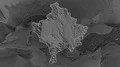 Kosovo - hub of the world. Grayscale 4k or 4k+ Resolution