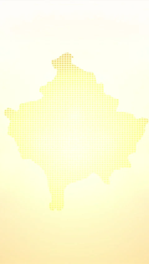 Kosovo Map Opener Stock Footage 267849685
