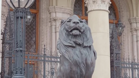 Kossuth Lajos Square in Budapest Vídeo Stock 129498318