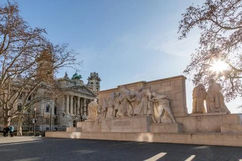 Kossuth Memorial Stock Photos