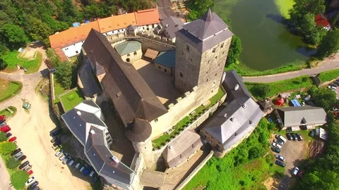 The Kost castle. Stock Footage 72023222