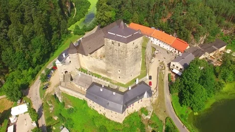 The Kost castle. Stock Footage 72025125