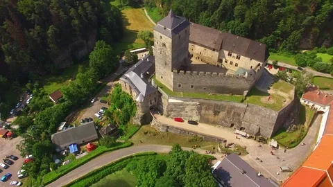 The Kost castle. Stock Footage 72025725