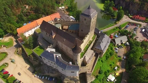 The Kost castle. 스톡 동영상 72028143